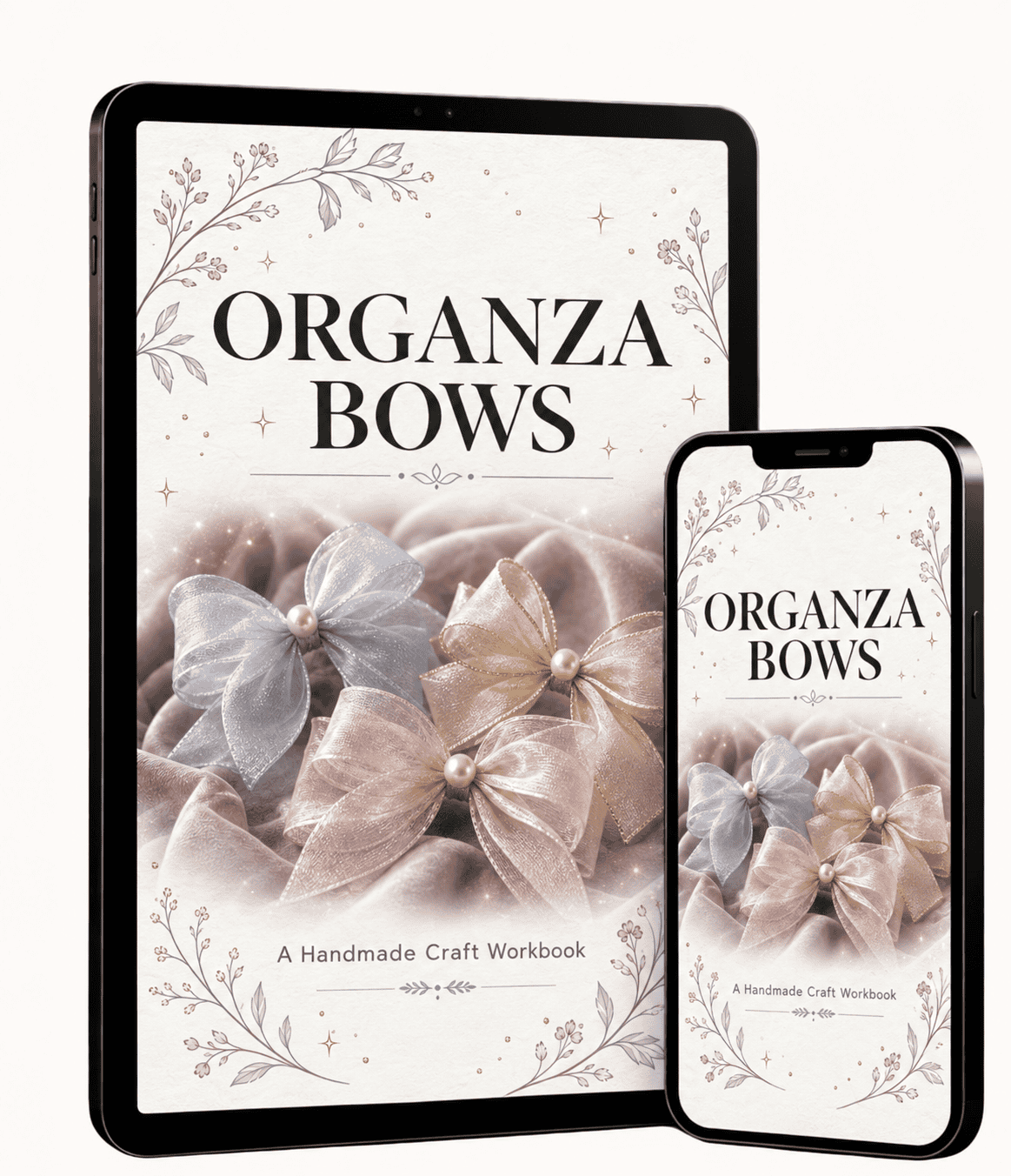 Organza bows