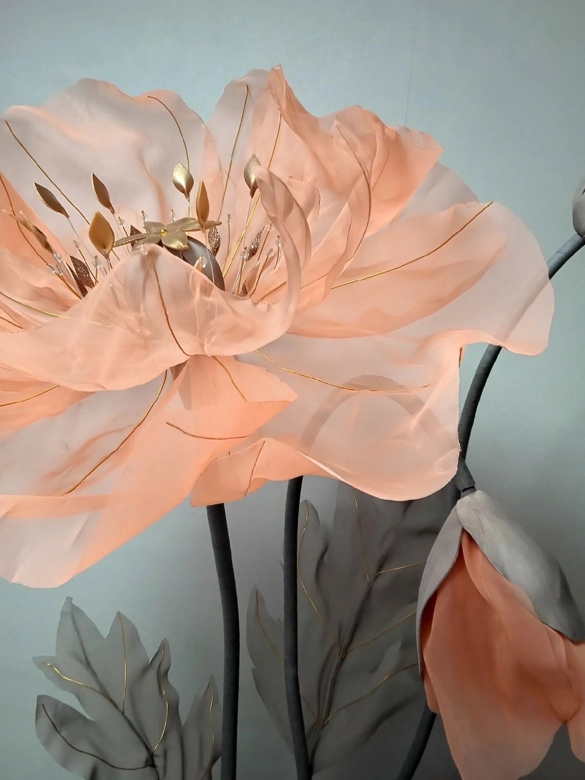 Handmade organza pieces ready to sell